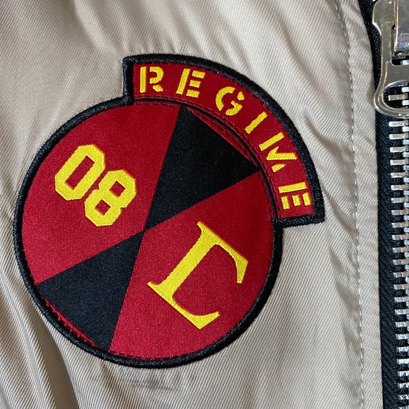 Evil Regime Tan Men's Jacket Size Large - Picture 6 of 12